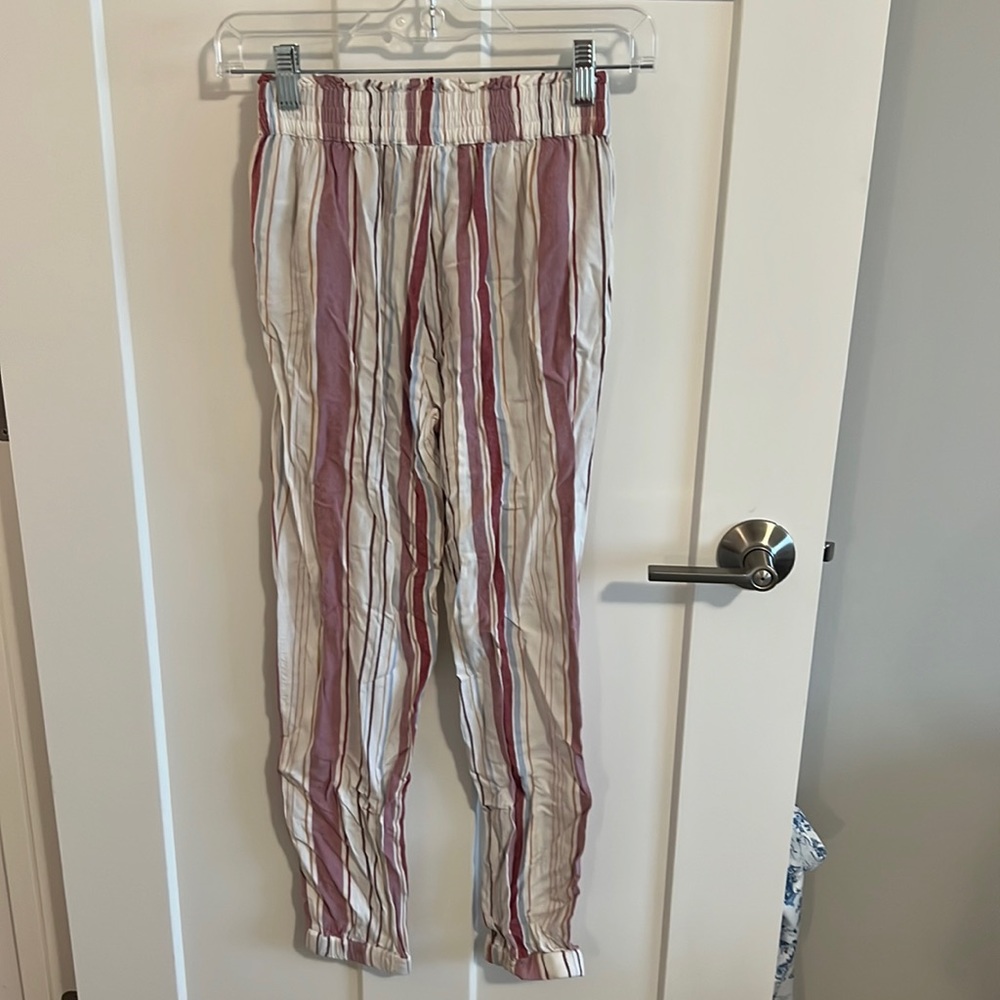 Striped print American eagle pant